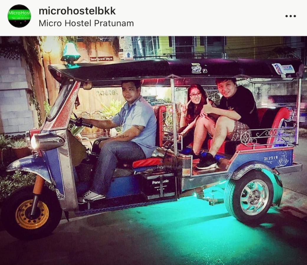 Micro Hostel Bangkok Dış mekan fotoğraf